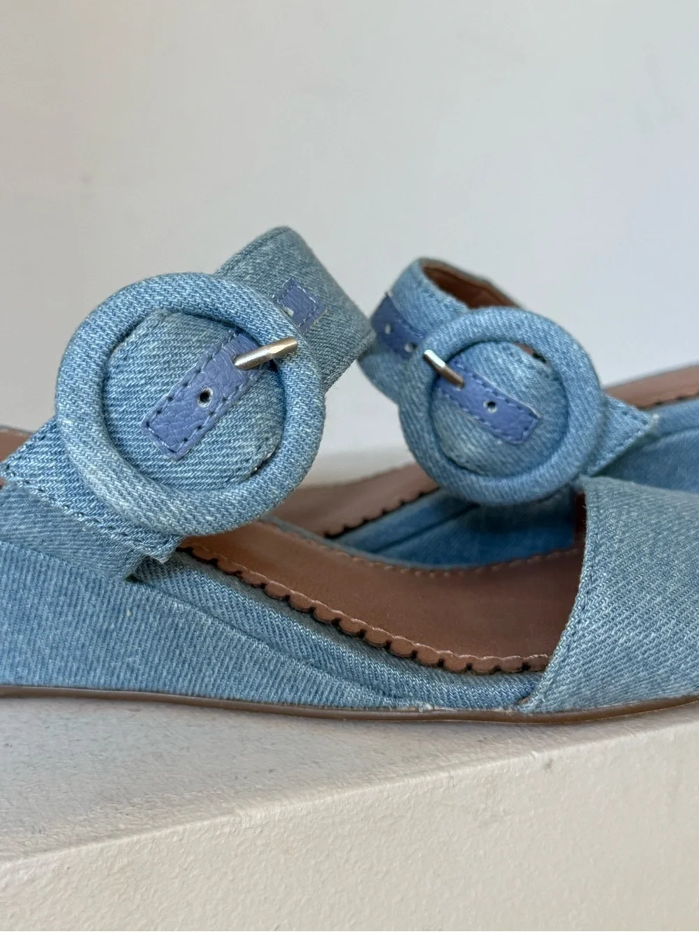 Anthropologie blue denim